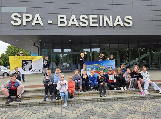 Sportiškos ir aktyvios vaikų atostogos Radviliškio mieste