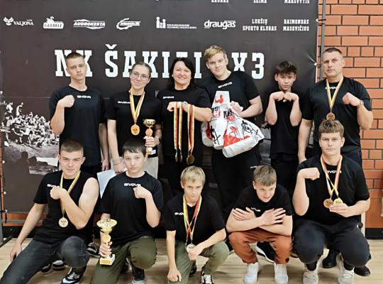 Baisogalos gimnazijos rankų lenkikai – tarp stipriausių Šakių turnyre!