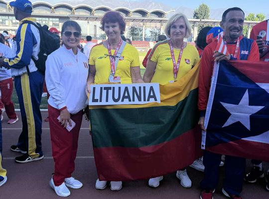 Radviliškietė dalyvavo Pietų Amerikos lengvosios atletikos meistrų čempionate