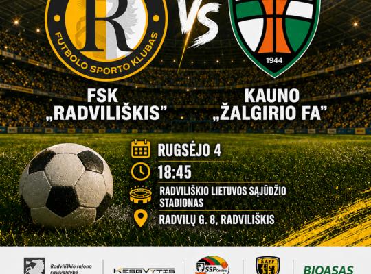 FSK „Radviliškis“ Telšiuose iškovojo pirmąsias sezono lygiąsias
