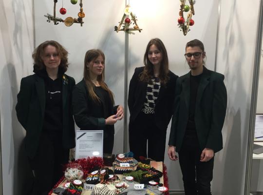 Lizdeikiečiai dalyvavo kalėdiniame jaunųjų verslininkų renginyje
