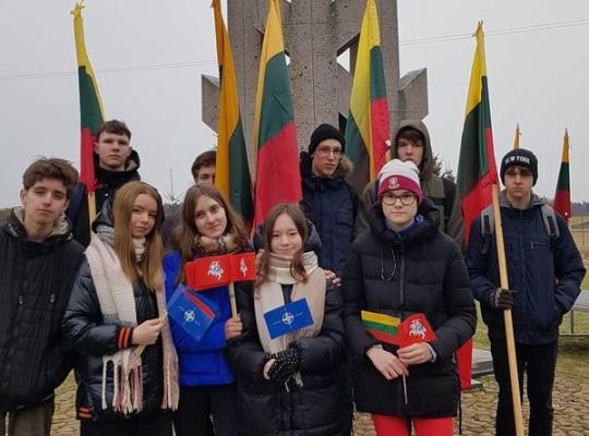 Lietuvos gimtadienio šventė Lizdeikos gimnazijoje