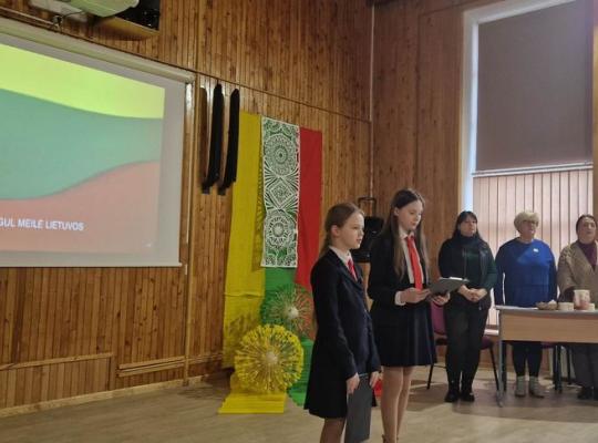 Viktorinoje „Aš myliu Lietuvą, ar mylit ją Jūs?“ varžėsi Baisogalos gimnazistai