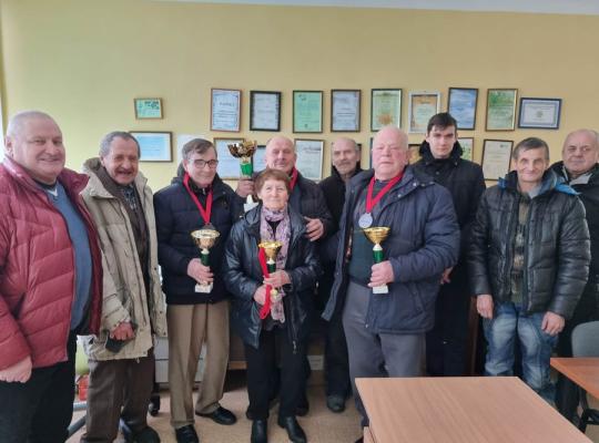 Radviliškio seniūnijos šaškių turnyras Kutiškiuose