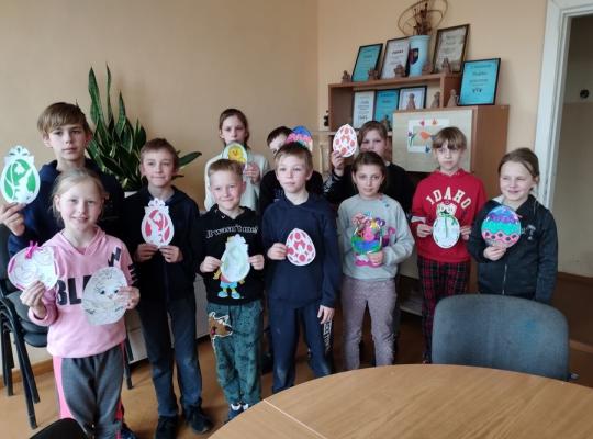 Edukacinis pociūnėliečių užsiėmimas – „Pavasario virsmas – Velykos“