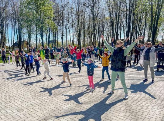 Šeimų sporto šventė „Judėjimo banga Šeduvos lopšelyje-darželyje 2023“