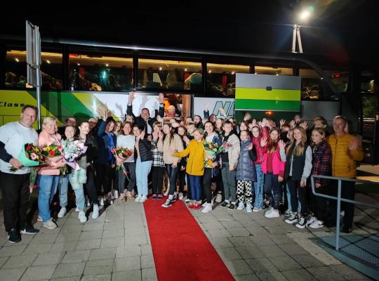 Radviliškio muzikos mokyklos chorui „Saulės vaikai“ – aukso diplomas Anglijoje