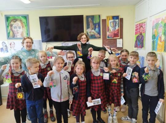 Radviliškio dailės mokykla tradiciškai subūrė rajono vaikus kūrybinei veiklai