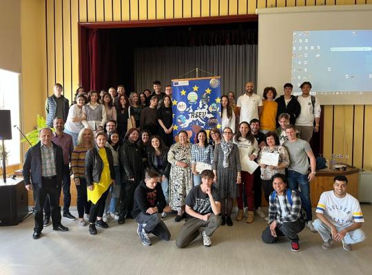 Europos vertybės Lizdeikos gimnazijoje