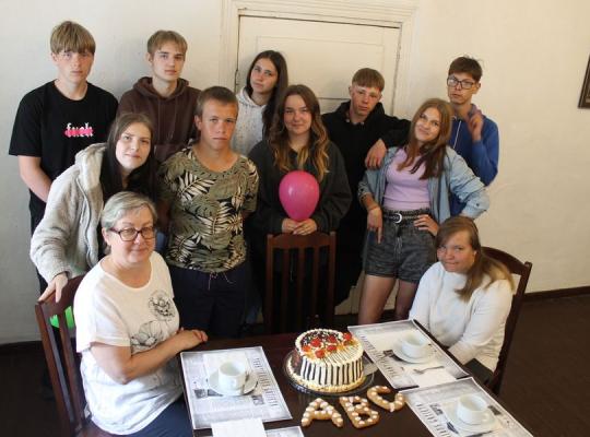Šventinės Pociūnėlių dešimtokų veiklos Skėmių traktieriuje
