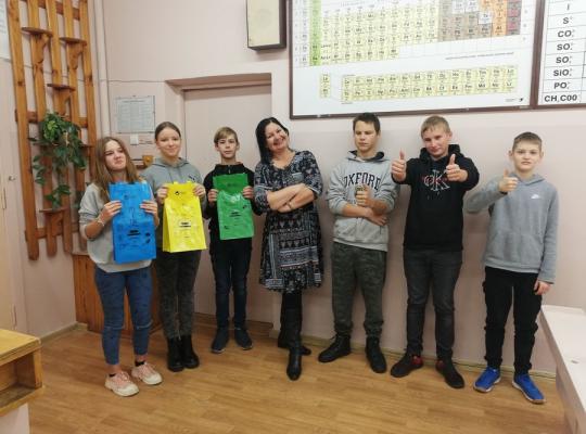 Klimato savaitės „Suprasi, kai prarasi“ nacionalinėse veiklose įvertinti ir Pociūnėlių pagrindinės mokyklos mokiniai