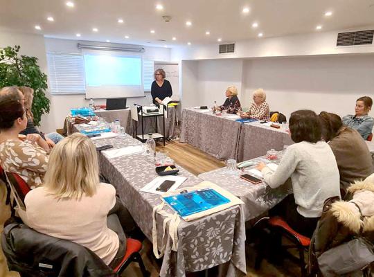 Vaižganto progimnazijos pedagogai dalyvavo tarptautiniuose mokymuose