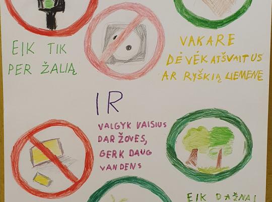 Šeduvos lopšelio-darželio bendruomenės paroda „Saugus ir laimingas“