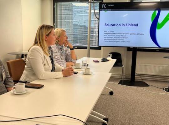 Švietimo sėkmės paieškos Suomijos švietimo institucijose