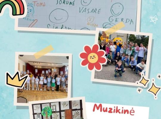 Muzikos mokykla įgyvendino vaikų socializacijos ir poilsio programą „Muzikinė vasara“