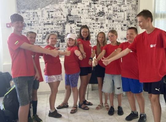 Plaukikai įgūdžius tobulino Egėjo jūroje