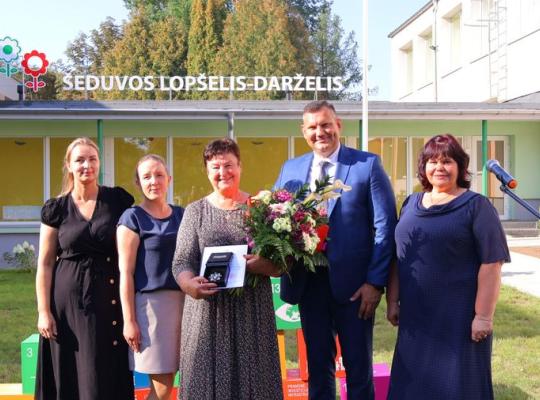 Šeduvos lopšelis-darželis atsisveikino su direktoriaus pavaduotoja ugdymui Aldona Jurelevičiene