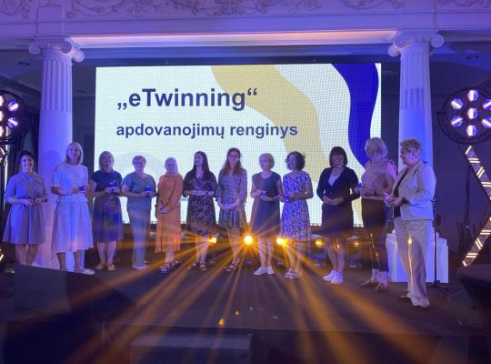 Radviliškio rajono pedagogės pagerbtos „eTwinning“ nacionaliniuose apdovanojimuose 2024“