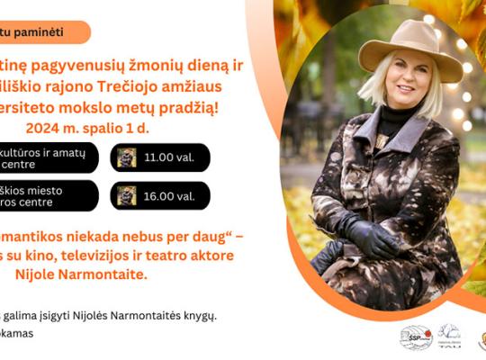 Kviečiame į Radviliškio rajono TAU naujų mokslo metų šventę