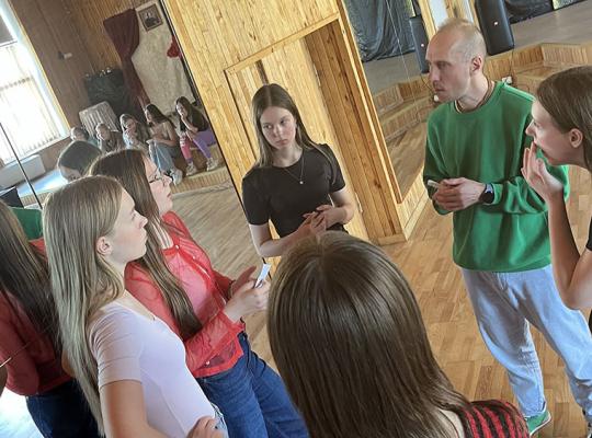 Baisogalos gimnazijoje TŪM užsiėmimai „Problemų sprendimo būdai ir technikos“