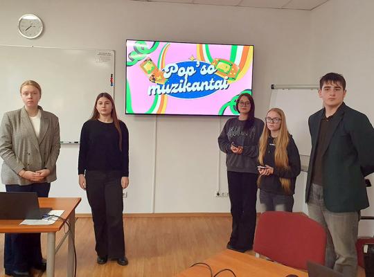 Jaunojo mokytojo akademijos dalyviai mokėsi viešojo kalbėjimo paslapčių