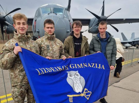 Lizdeikiečiai renginyje „Runway Run 2026“