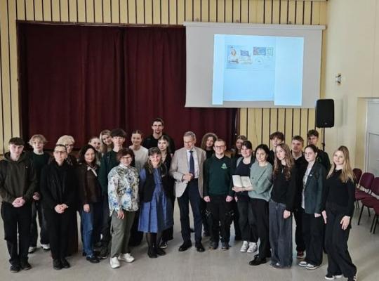 Europa šiandien: lizdeikiečių istorijos, pilietiškumo ir žinių pamoka su profesoriumi Liudu Mažyliu