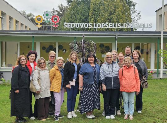 Šeduvos lopšelyje-darželyje lankėsi ypatingi svečiai