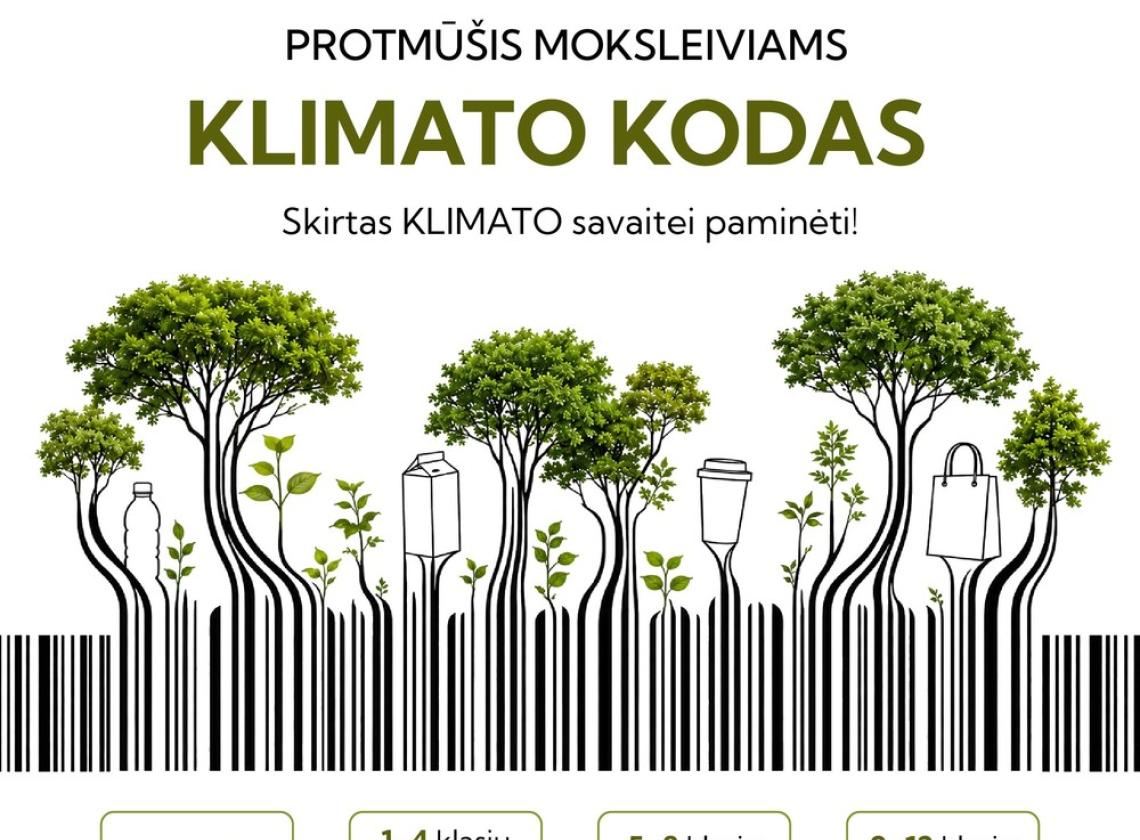 Kviečiame Radviliškio rajono mokinius dalyvauti aplinkosauginiame protmūšyje