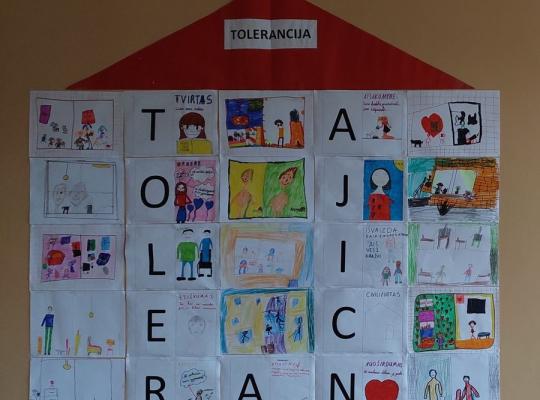 Tarptautinė tolerancijos diena Šiaulėnų gimnazijoje