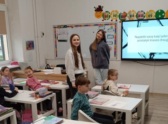 Lyderystės diena Radviliškio Vinco Kudirkos progimnazijoje