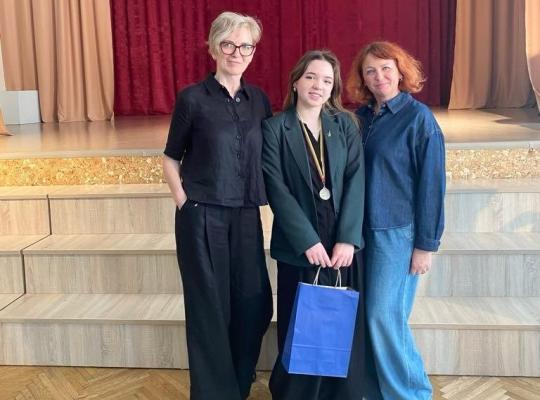 Emilė Dailidonytė – Lietuvos mokinių jaunųjų filologų konkurso laureatė