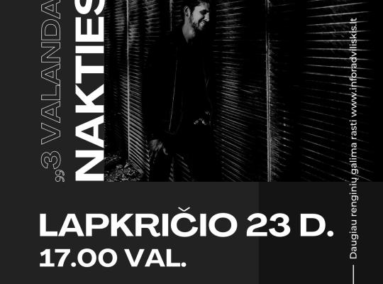 Justino Stanislovaičio muzikinio albumo „3 Valanda Nakties“