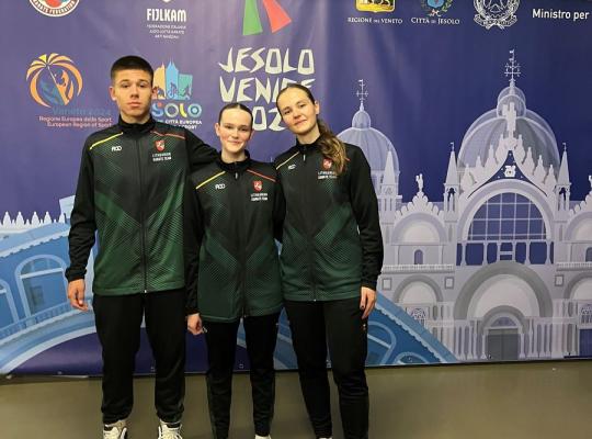 Radviliškiečių pasirodymas tarptautiniame karatė čempionate