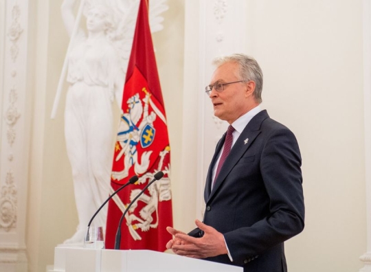 Lietuvos Respublikos Prezidento kanceliarijos nuotraukos/ Robertas Dačkus