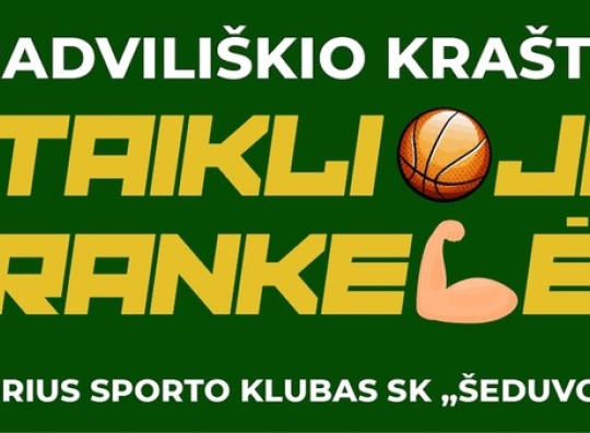 Turnyro „Radviliškio krašto taiklioji rankelė“ afiša