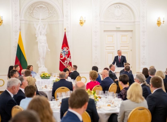 Lietuvos Respublikos Prezidento kanceliarijos nuotraukos/ Robertas Dačkus