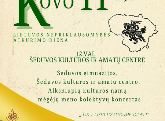 Renginio plakatas