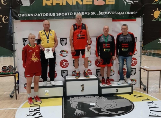 Taikliausieji Radviliškio krašto veteranai amžiaus grupėje 60+ ir amžiaus grupėje 40+