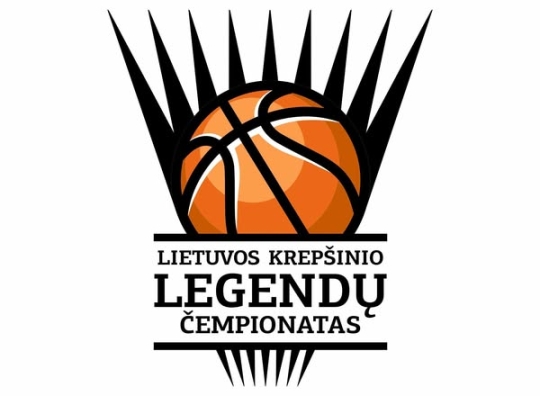Lietuvos krepšinio Legendų čempionato ir LKVL  logotipai