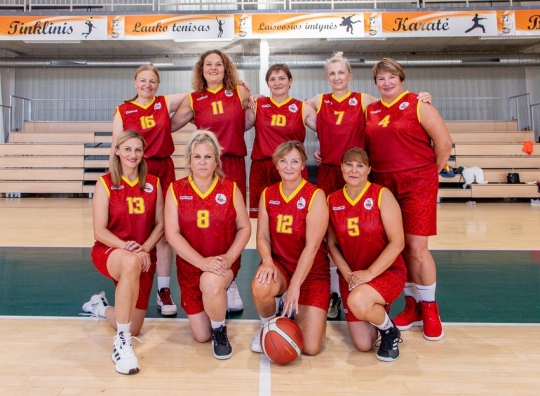 „SK Šeduvos malūnas“ moterų komanda 45+. Iš kairės pirmoje eilėje, tupi: Loreta Šarauskienė, Eglė Grigaliūnienė, Gražina Butvilienė, Jurgita Martyšovienė. Iš kairės antroje eilėje, stovi: Joana Laurutienė, Ugnė Usevičiūtė, Jolanta Žiaunienė, Rasa Augustinienė, Eugenija Gustaitienė.